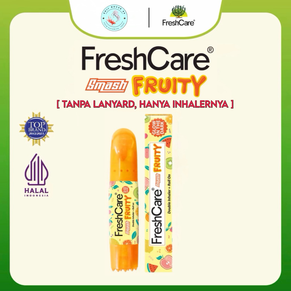 [ TANPA LANYARD HANYA INHALERNYA ] FRESHCARE SMASH FRUITY INHALER FRESHCARE SMASH MATCHA