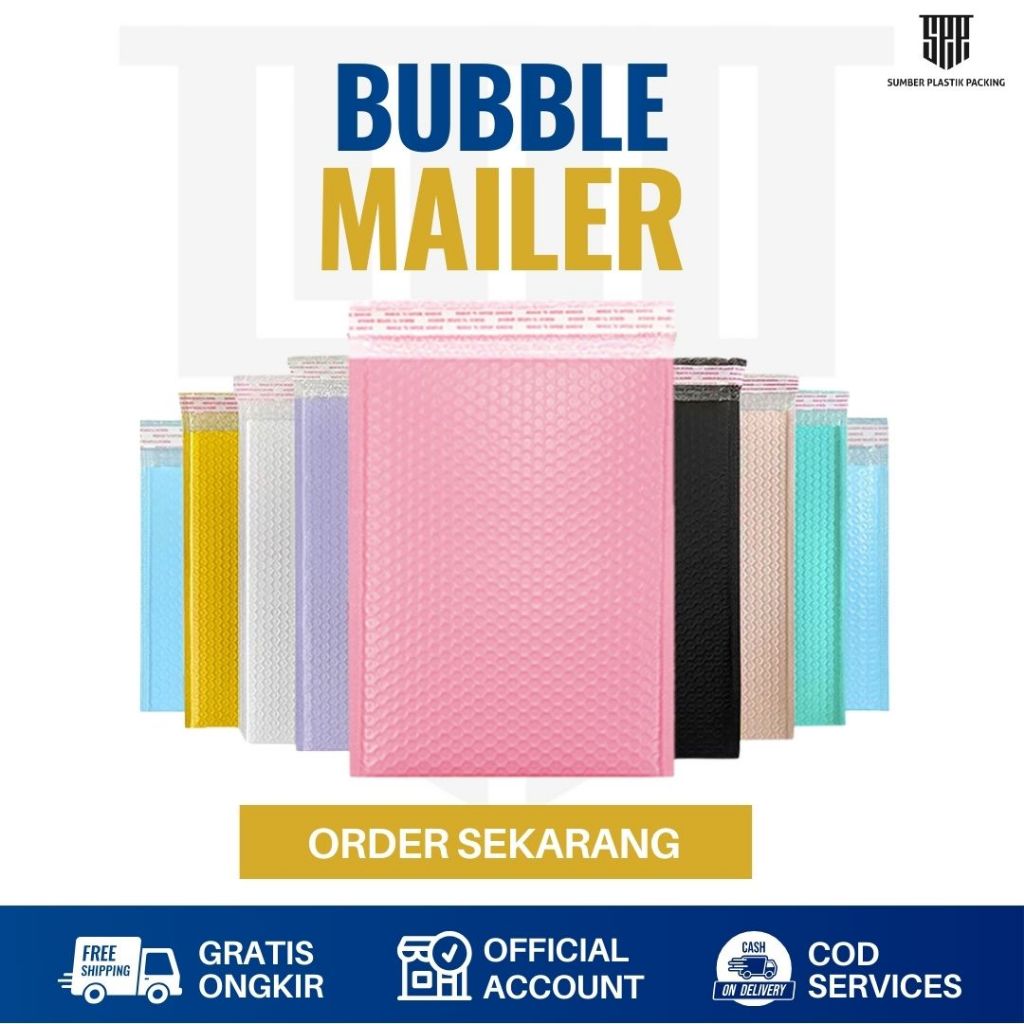 

Amplop Mailer | Bubble Mailer Plastik Packing Bubble Wrap Waterproof Premium