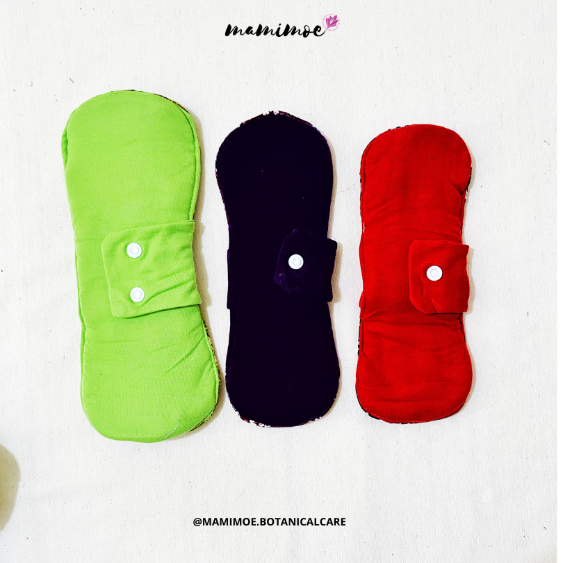 Mamimoe Menspad Undie Fit  Pembalut Kain Model Celana Dalam  Reusable Cloth Pad S/M/L  Paket Mix Isi