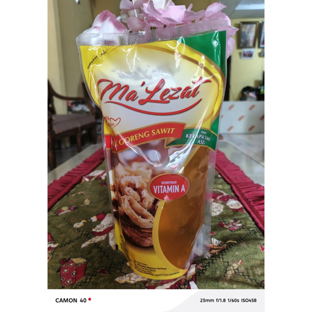 

minyak ma lezat/minyak goreng/minyak 1L/masakan/minyak terbaik