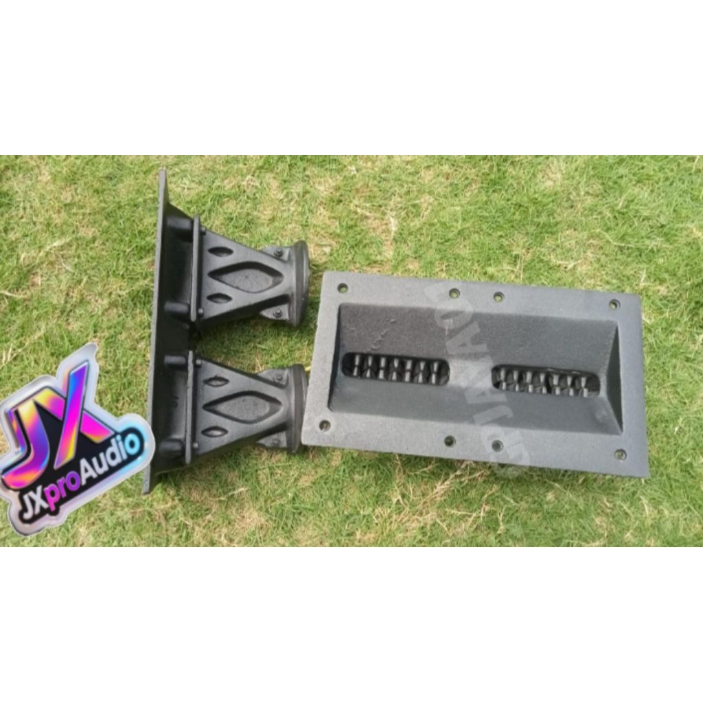 horn tweeter/horn tweeter army dobel ukuran 15x27cm/horn tweeter bahan alumunium cor