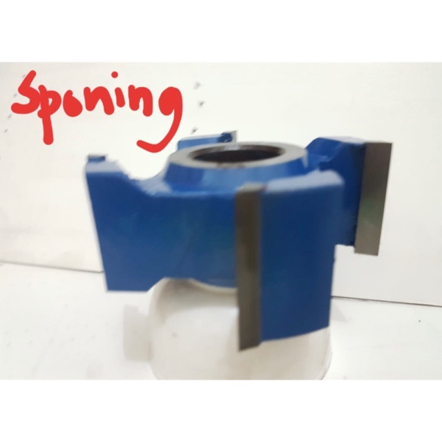 35mm MATA PISAU SKONING SPONING SPINDLE KAYU 100mm X 35mm As 30mm 3.5cm