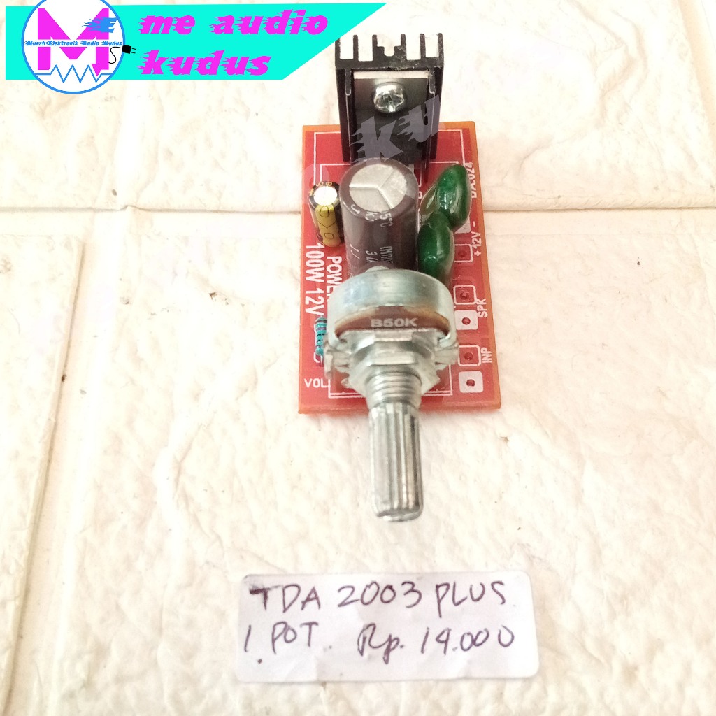 KIT MODUL AMPLIFIER TDA 2003 PLUS 1 POTENSIO