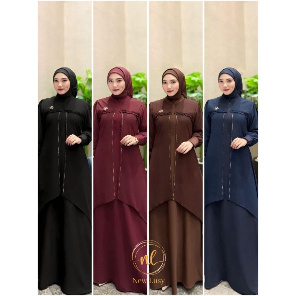 jasmine dress gamis melayu terbaru