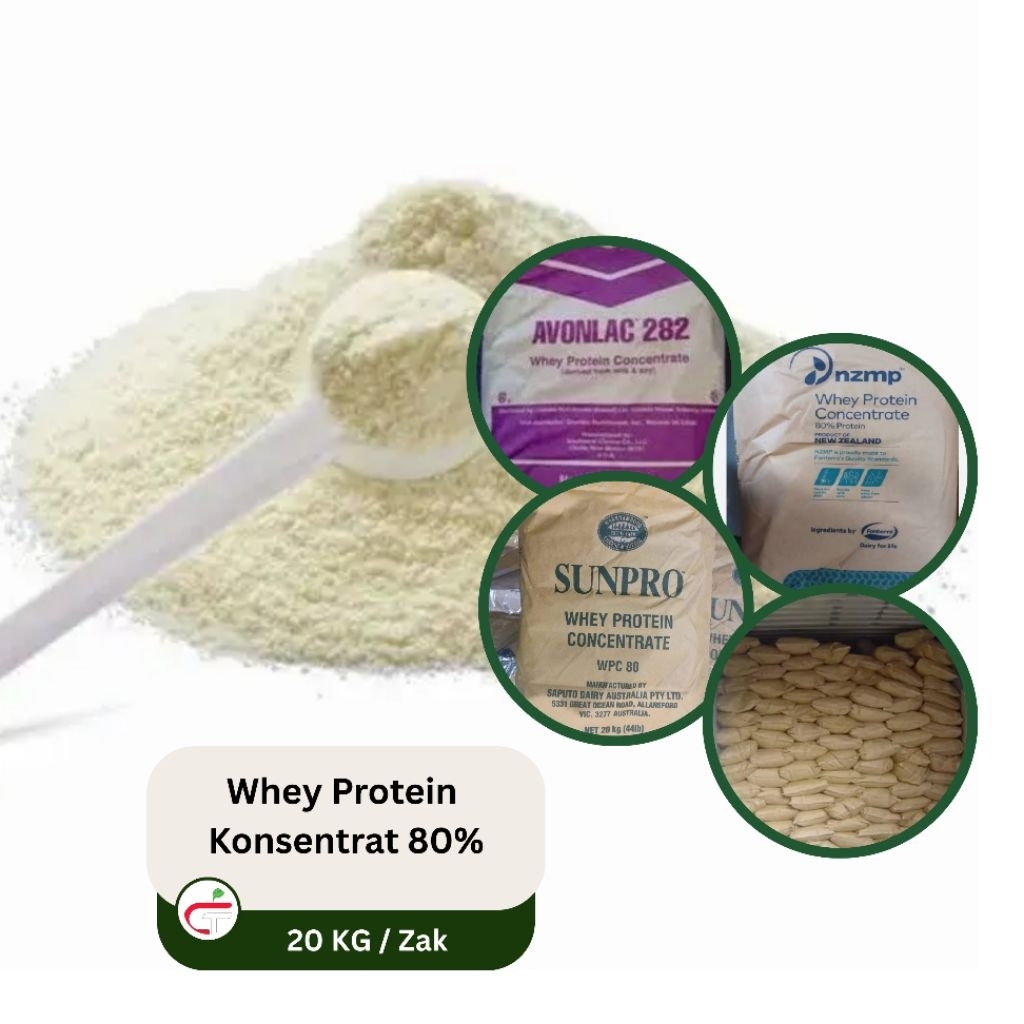 Whey Protein Konsentrat 80% WPC 80 - Zak / Bulk
