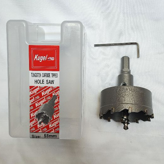 KUGEL HOLE SAW TCT 58 MM - MATA BOR STAINLESS STEEL - ORIGINAL