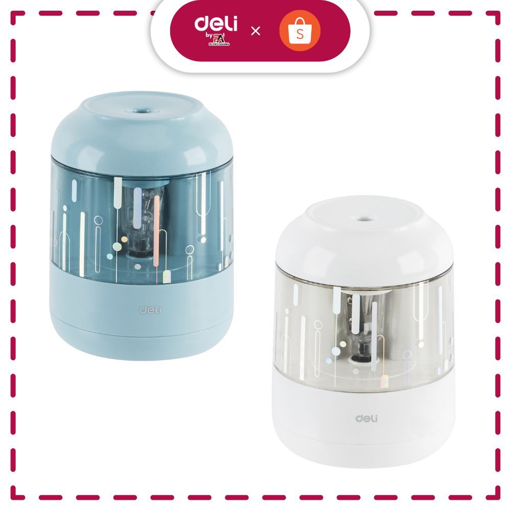 

Deli Electric Pencil Sharpener / Rautan Pensil Otomatis Lucu EH508