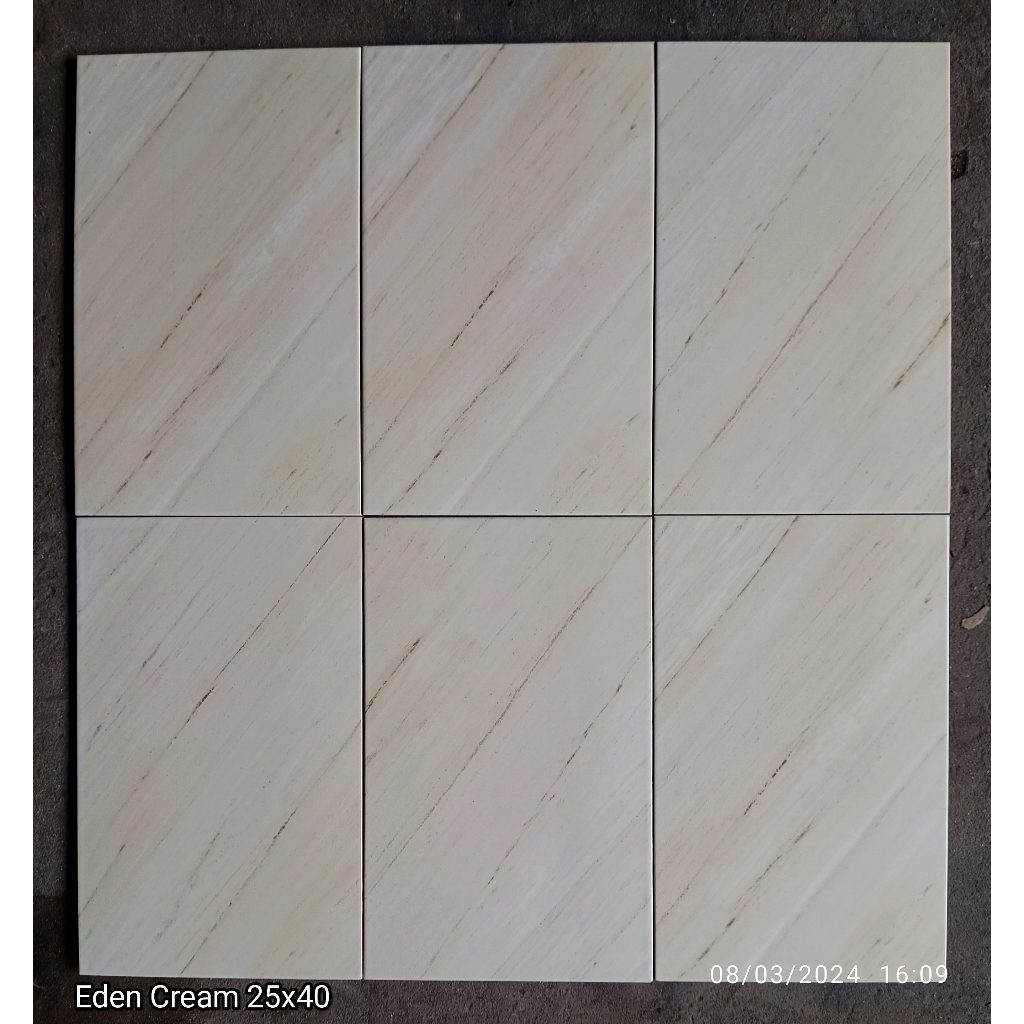 KERAMIK DINDING 25X40 EDEN CREAM KW B KERAMIK DINDING DAPUR KERAMIK DINDING KAMAR MANDI 25X40 KERAMI