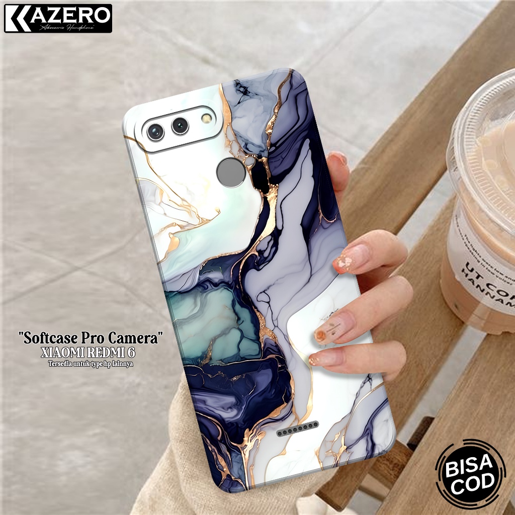 Case XIAOMI REDMI 6 Fashion Case Abstrak Softcase XIAOMI REDMI 6 Silikon Pro Camera Kesing XIAOMI RE