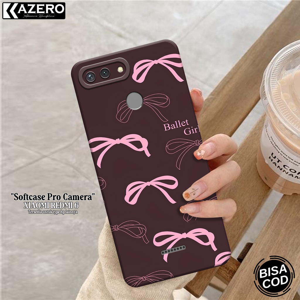 Case XIAOMI REDMI 6 Fashion Case Aesthetic Softcase XIAOMI REDMI 6 Silikon Pro Camera Kesing XIAOMI 