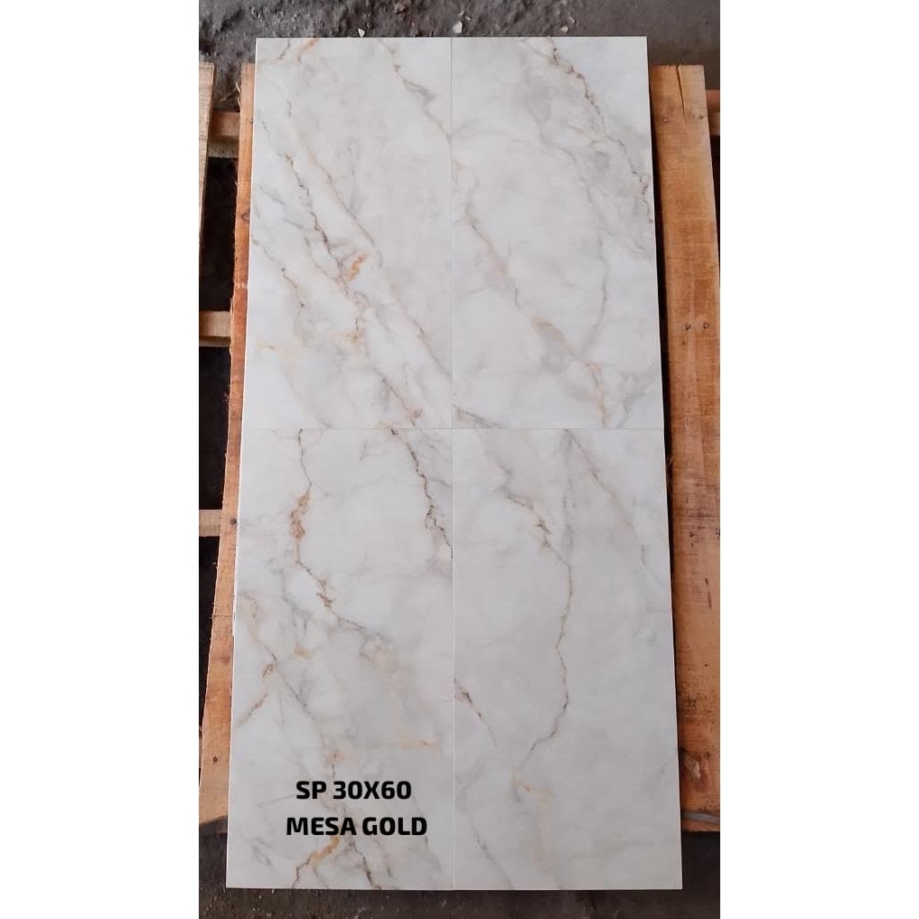 KERAMIK DINDING 30X60 SUN POWER MESA GOLD KW A KERAMIK DINDING 30X60 KERAMIK 30X60 KILAP KERAMIK 30X