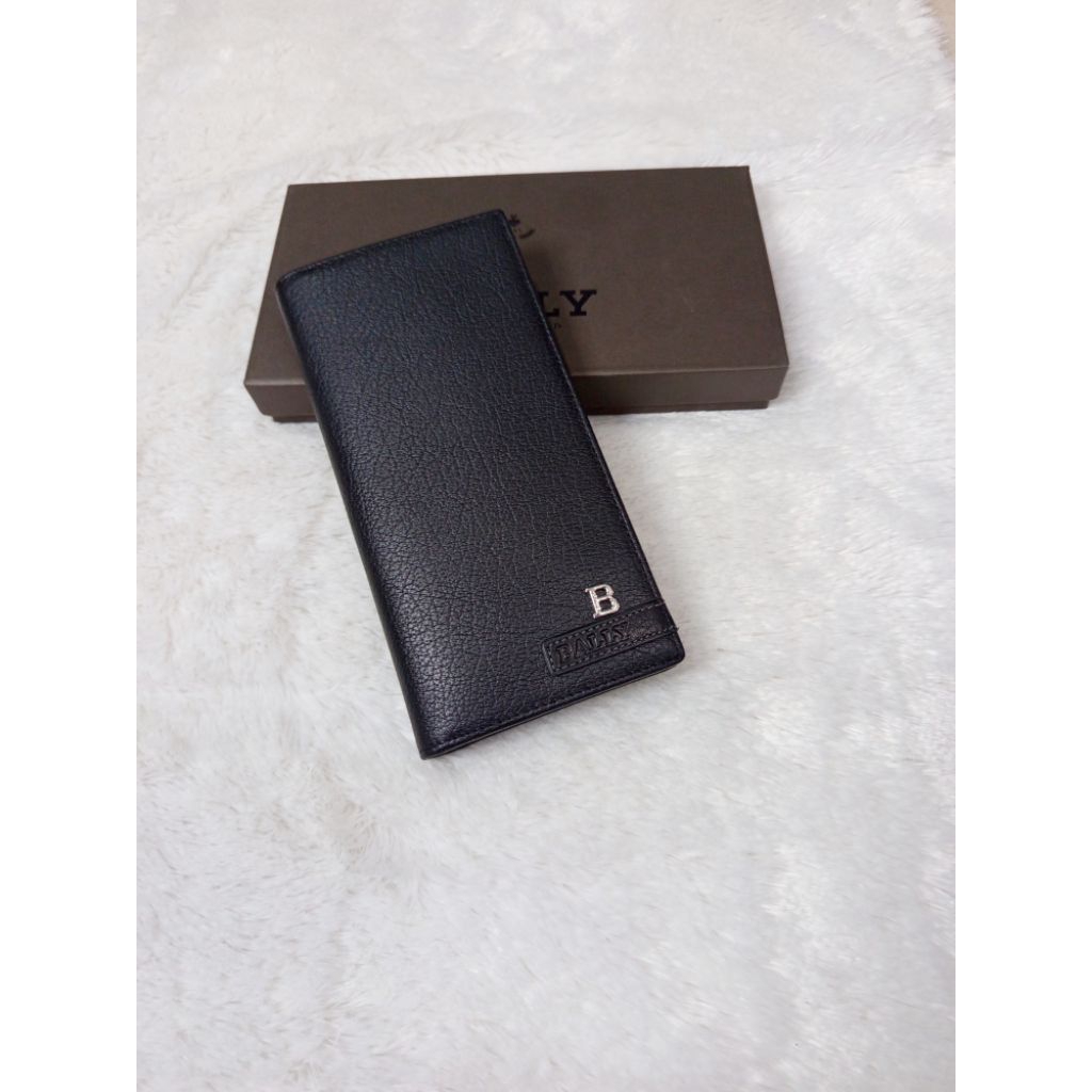 BA1201-08 || Dompet Panjang Lipat Pria Kulit Sapi Asli || Lengkap Box