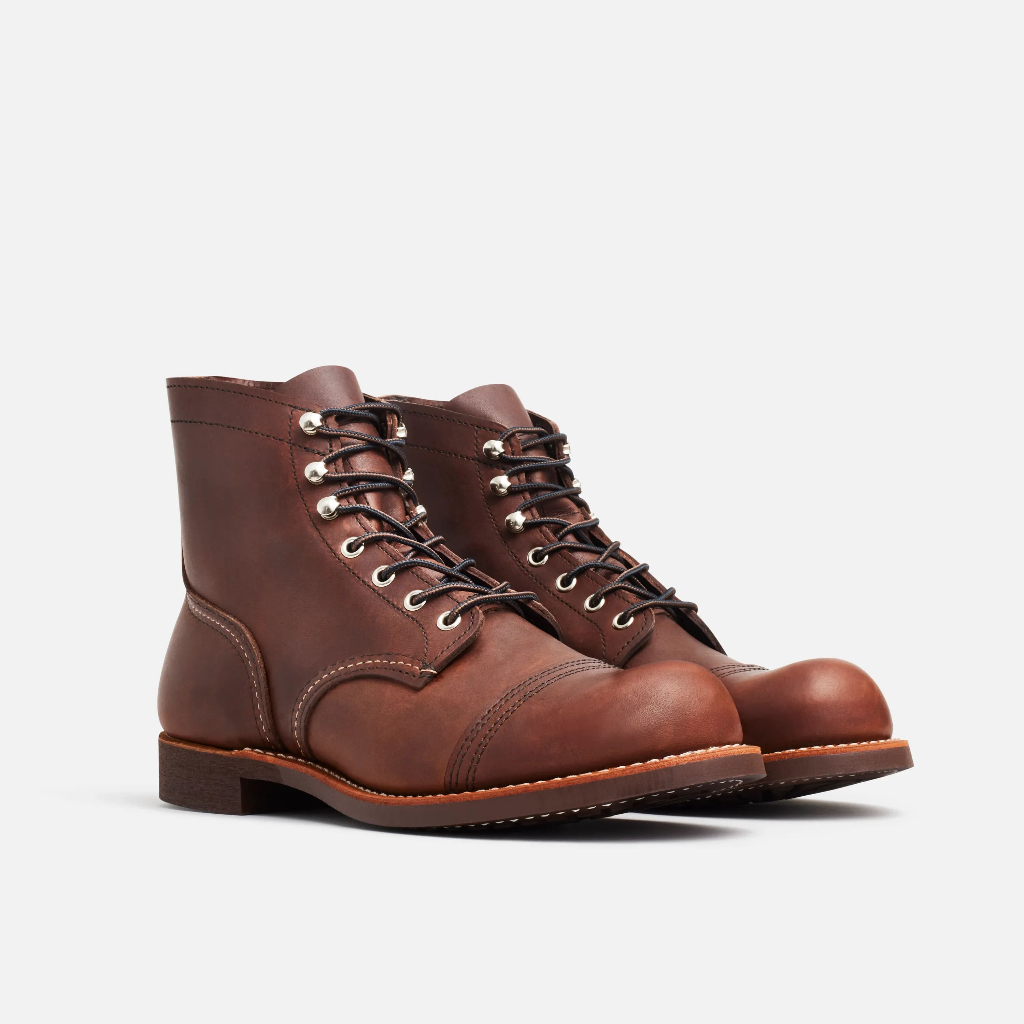 RED WINGS SHOES 08111-3 10 D AMBER