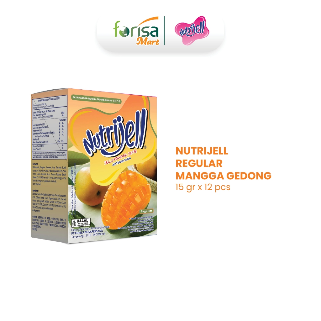 

Nutrijell Reguler Rasa Mangga Gedong Box - 12x15 gr