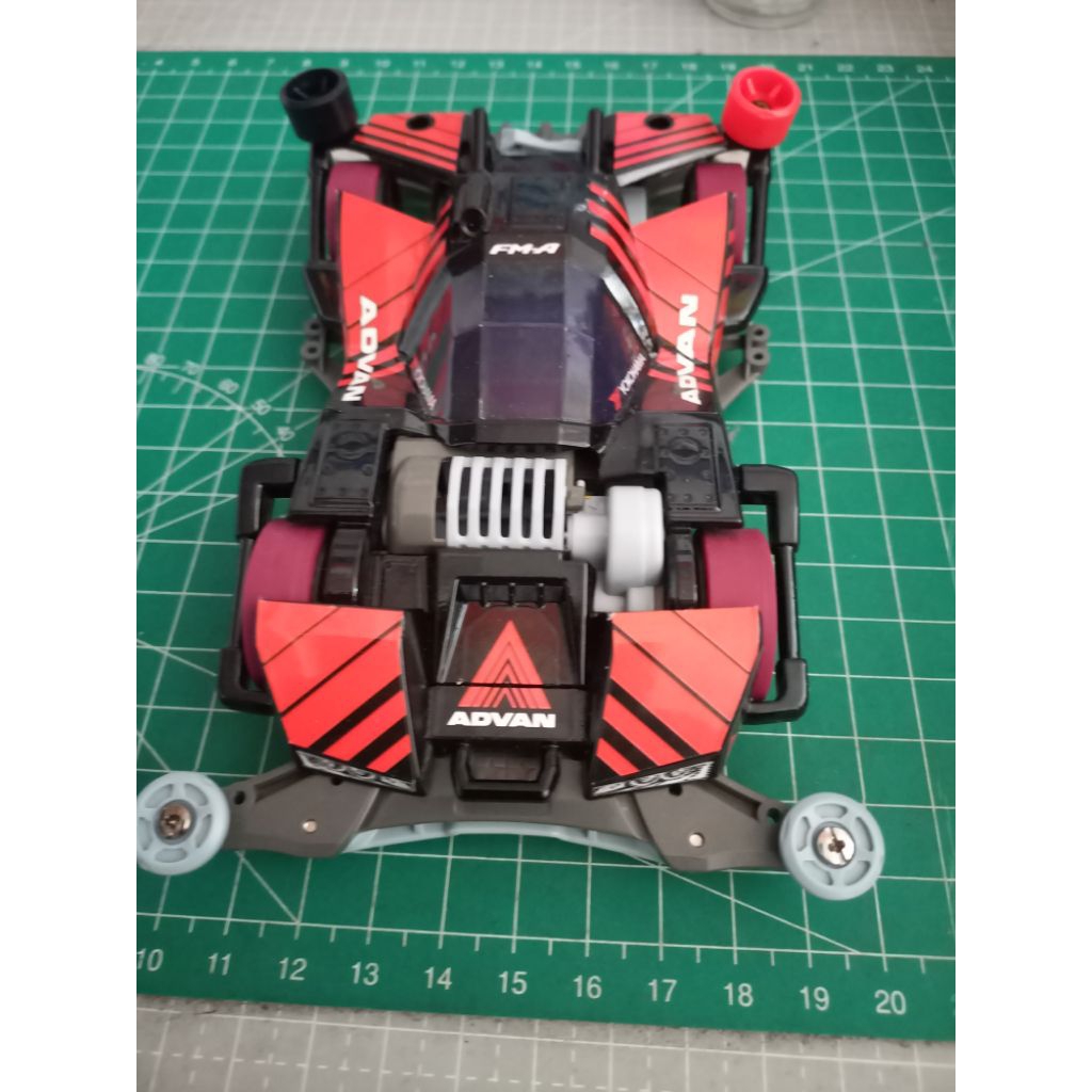 Tamiya STBUP / STBO Brocken Gigant Chasis FMA Olive Grey Body Custom RTR Siap Balap