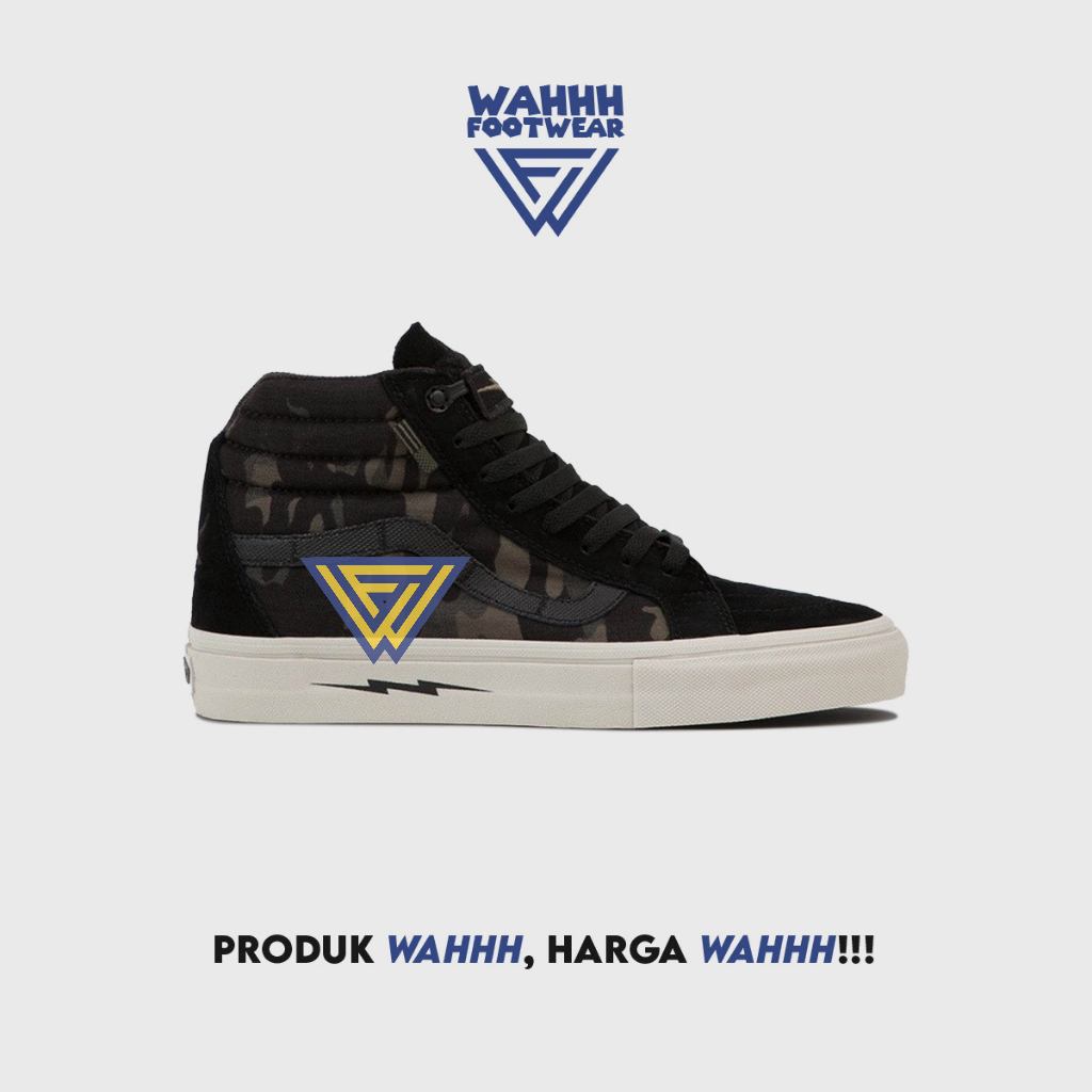 Vans SK8-Hi Notchback Defcon Multicam Jungle Black Original