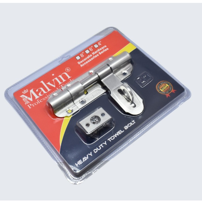 Grendel Overpal 4" Inch Stainless 304 SS Gerendel Selot Gembok Pintu Cantolan Gembok Bahan Stainles 