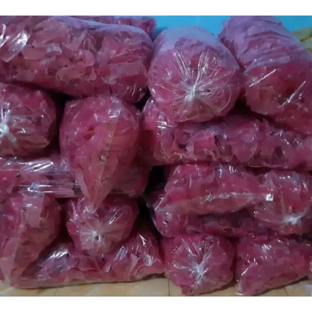 Krupuk Soto / Krupuk Merah Lontong /Sroto Sokaraja