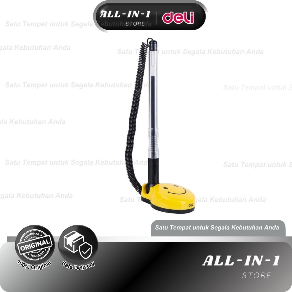 

Deli Pena Meja Gel Pen 0.5mm Hitam E6793