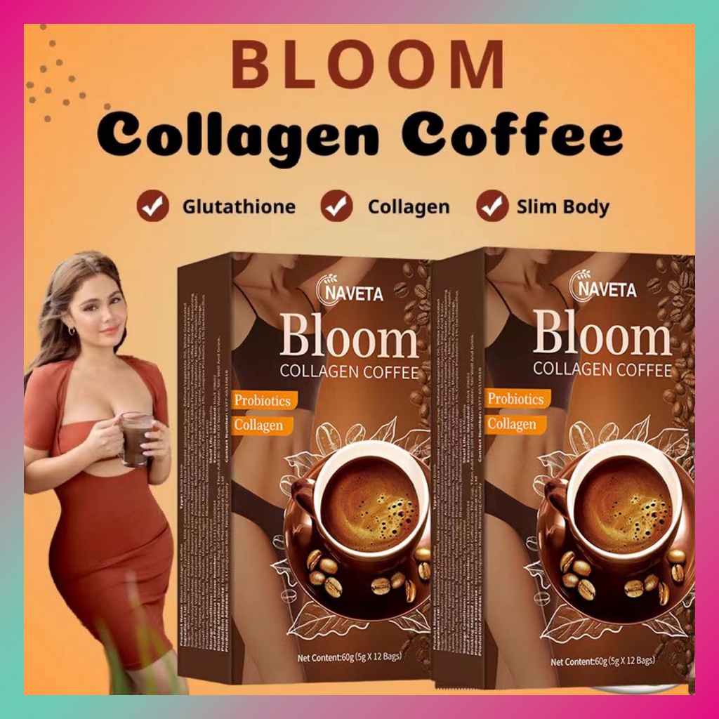 Kopi Kolagen Bloom, Kopi Pelangsing, Kopi Instan Pelangsing Enzim, Penghancur Lemak