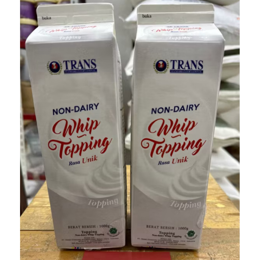 

Trans Whipping Cream Silver 1L