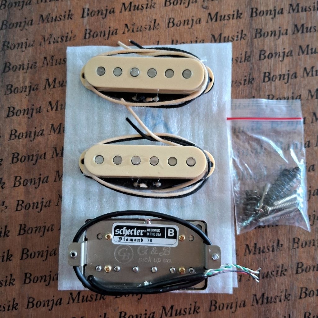 Pickup Schecter Nick Johnston HSS TRAD - 6 String Schecter Nick johnston Stratocaster