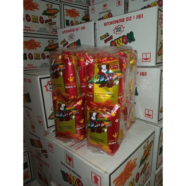

Ciki Komo 2000 / Chiki Komo 2000 DUS (1 Karton isi 20 Pcs)