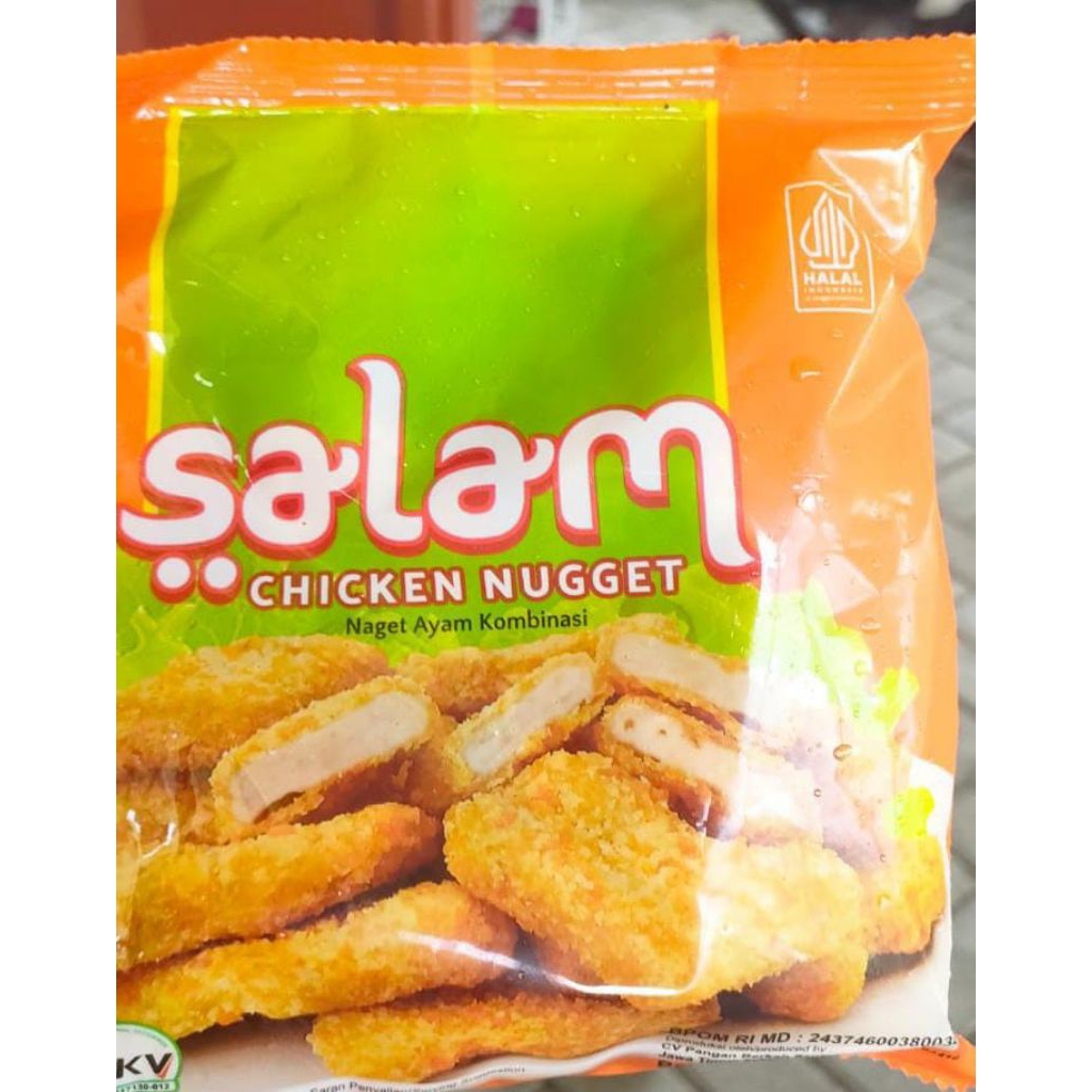 

Nugget Salam 250gr | Nugget So Eco 500gr