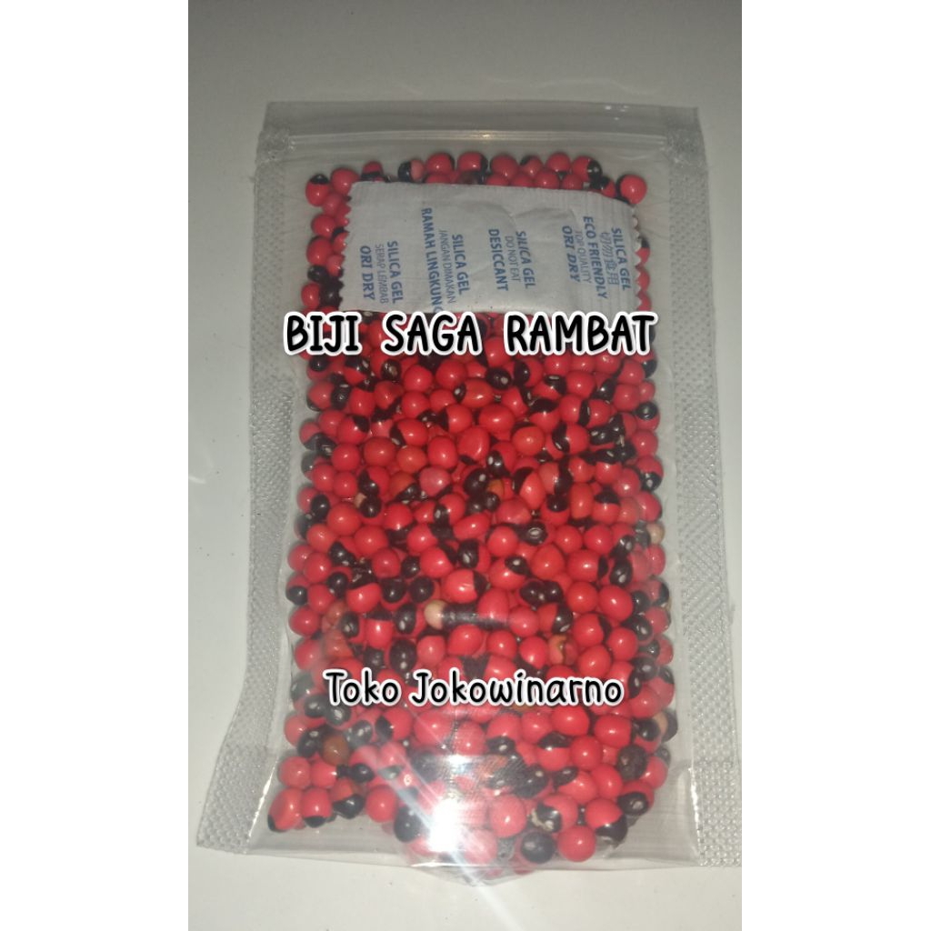 BIJI SAGA RAMBAT 20 Gram - Saga rambat asli bintik hitam