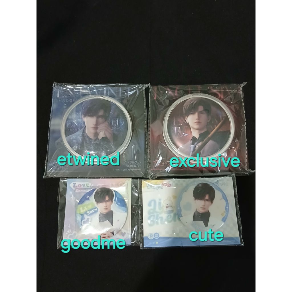 zayne lishen love and deepspace official badge merch