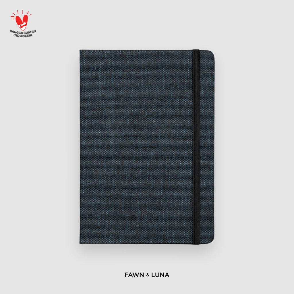 

Fawn & Luna - DEEP NAVY - Notebook Large A5 - Buku Jurnal/Agenda/Diary/Catatan