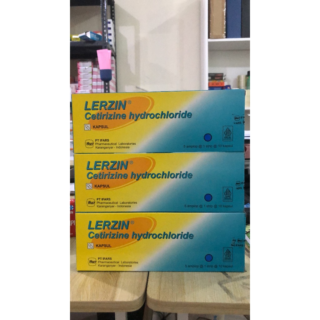 LERZIN 10 MG IFARS BOX 100 KAPSUL