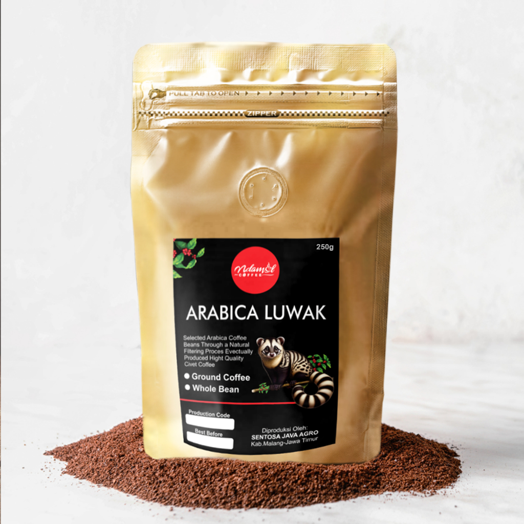 

250g Kopi Luwak Arabika Bubuk – Ground Coffee Premium Fresh Roast