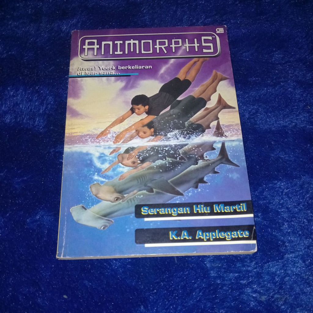 buku animorphs - serangan hiu martil