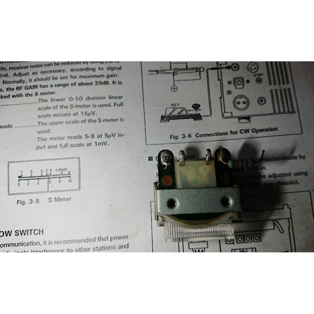SIGNAL Meter Kenwood TR 9130, TR 9030