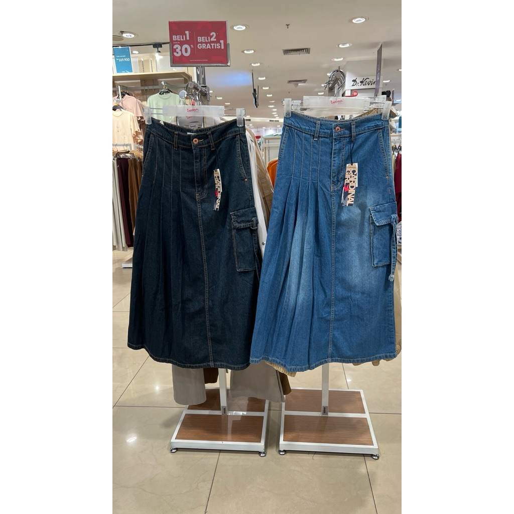 Rok Jeans Cargo , Cargo Jeans Cardinal girl , Rok jeans Cargo Cardinal girl