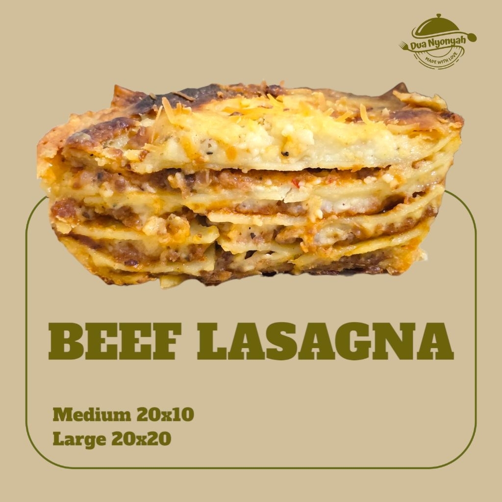 Lasagna beef Medium size 20x10