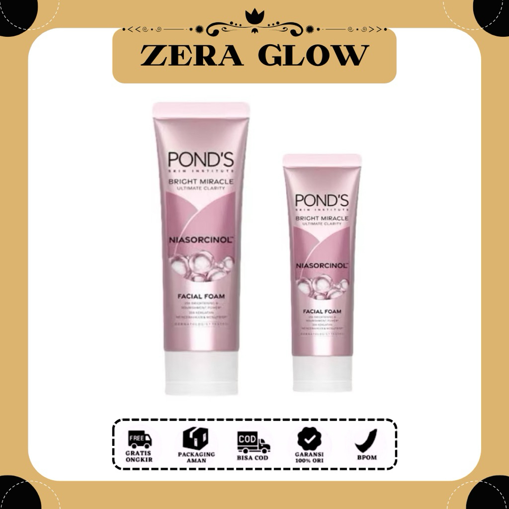 PONDS Bright Beauty Facial Foam - Ponds Niasorcinol Facial Foam