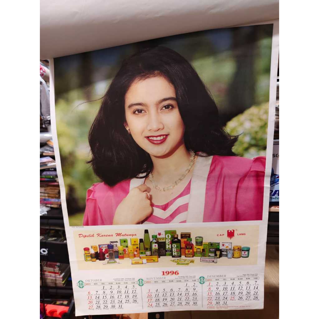 

KALENDER JADUL KALENDER TAHUN 1996 CAP LANG ARTIS INDONESIA