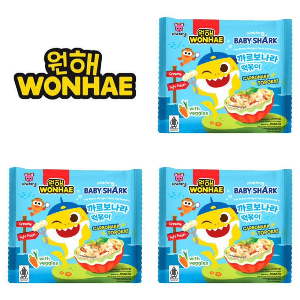 

Wonhae Topokki Kids Rasa Carbonara Instan 80 Gr