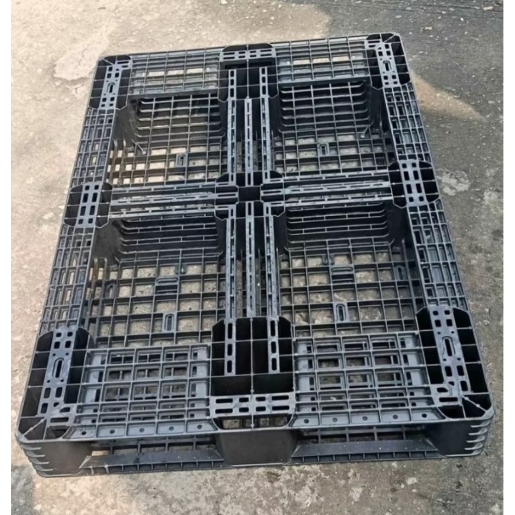 

palet plastik berkualitas cocok untuk tatakan barang UK, 80x120x12cm