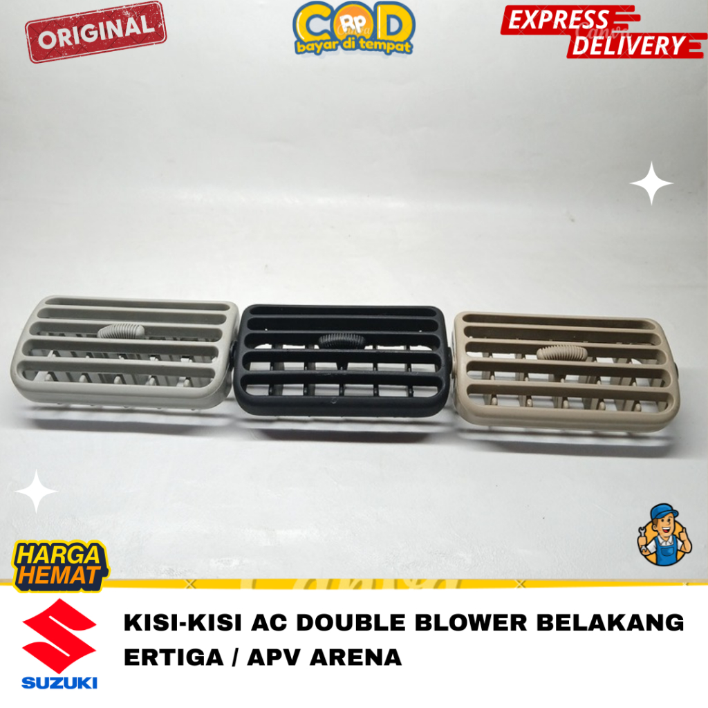 KISI KISI AC DOUBLE BLOWER BELAKANG  SUZUKI APV ARENA / ERTIGA  ASLI SGP Ventilasi Mobil APV