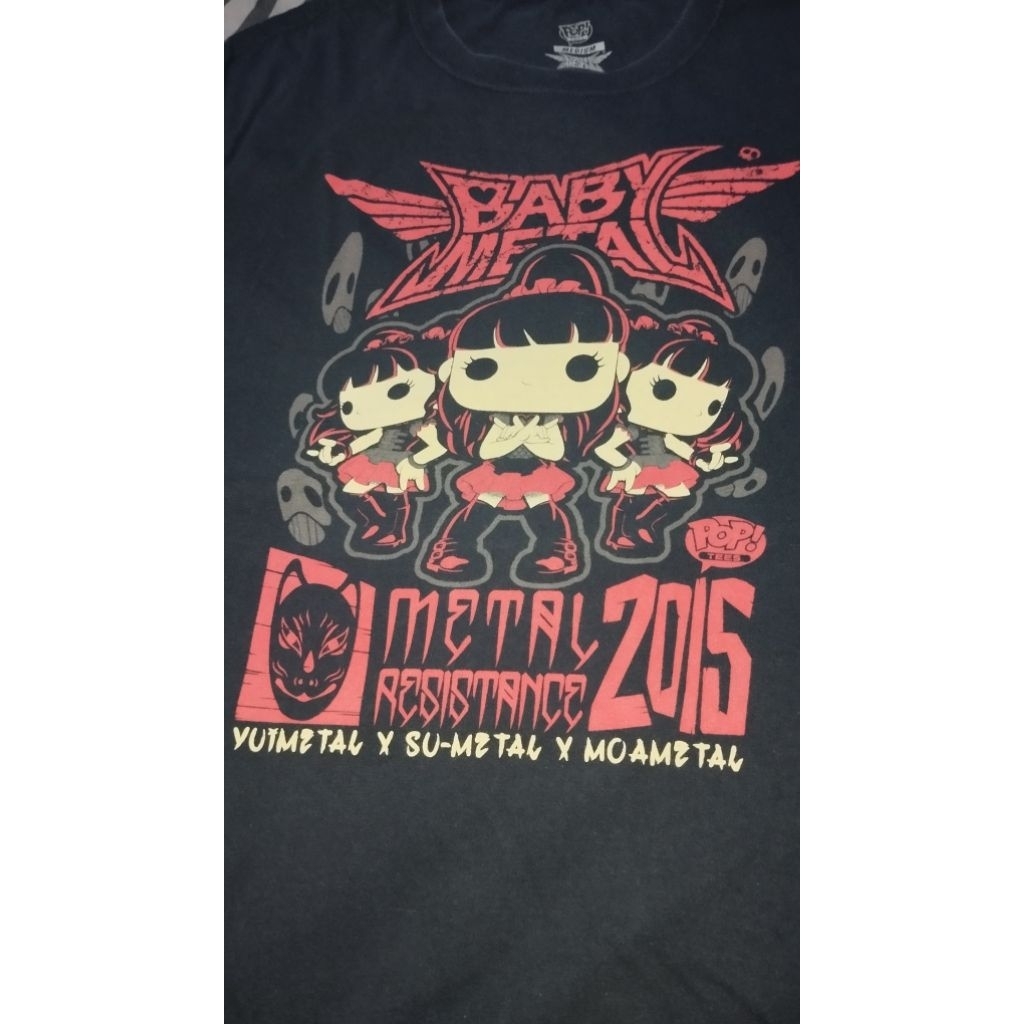 Kaos Babymetal Official Merch Authentic