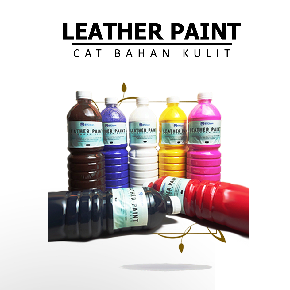 Cat Tas Sepatu Kulit & Sintetis - Untuk Kulit Karet Sole & Sintetis 1 Liter 500ml