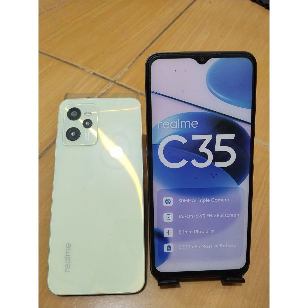 HP DUMMY REALME C35 MIRIP ASLINYA TERMURAH(HP MAINAN)