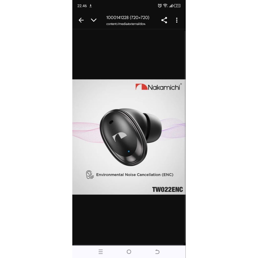 Nakamichi TW022ENC TWS Gaming True Wireless Earbuds Bluetooth Earphone  ( R )