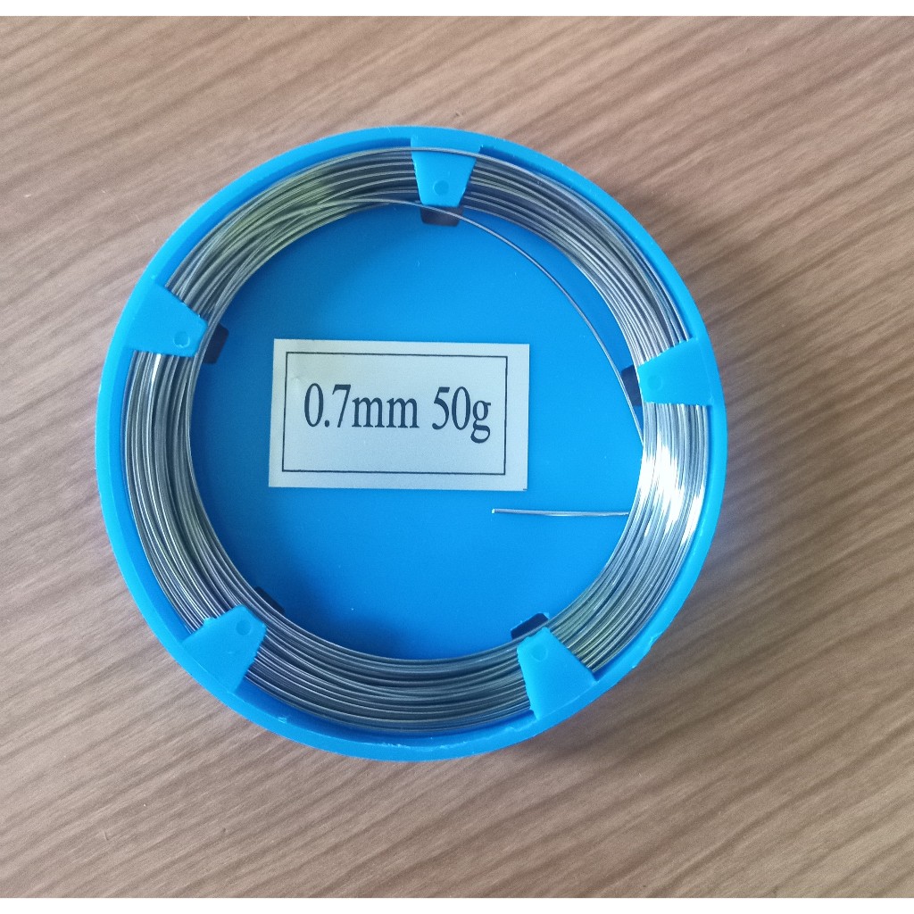 Klamer Kawat 1 rol /bahan penguat dan penyangga gigi palsu lepas pasang