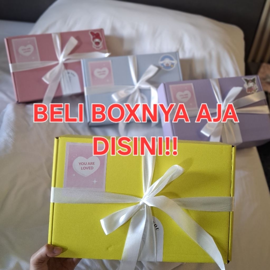 

[PACKAGING BOX TAMBAHAN] Packaging tambahan box