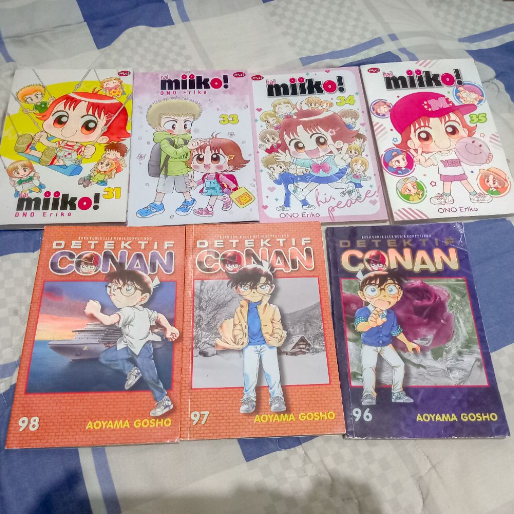 Preloved komik conan komik hai miiko
