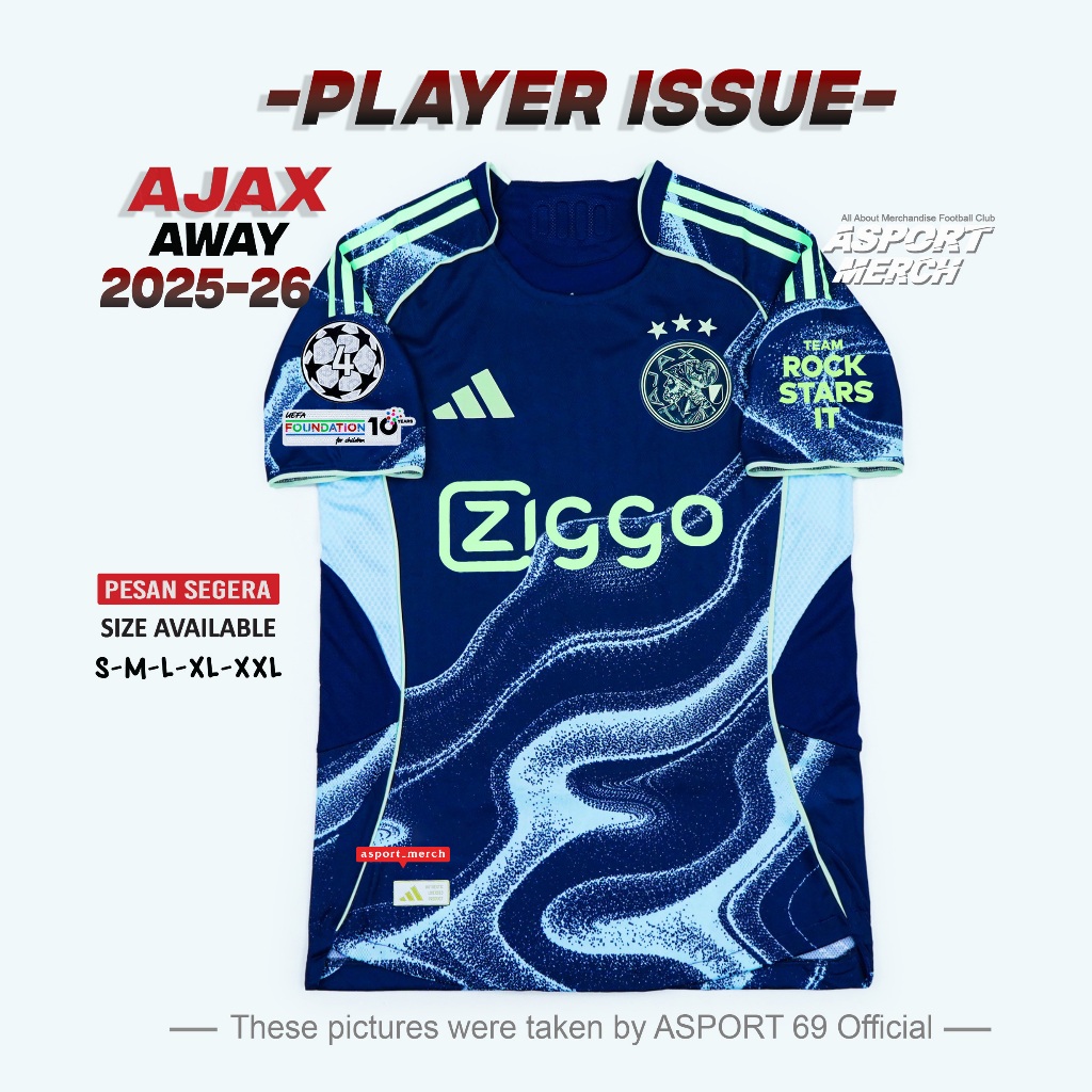 PLAYER ISSUE AJAX AWAY 2025 2026 PI